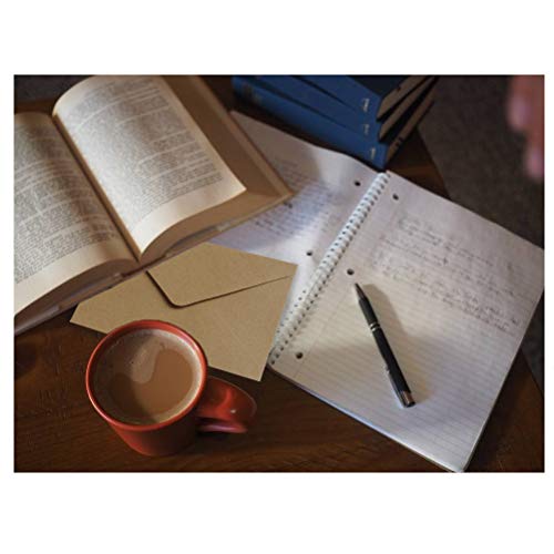 YOTINO 50Pcs Sobres Kraft 130 Gramos Papel Kraft Natural para Sobres de Felicitaciones e Invitaciones (114 x 162 mm)