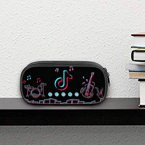 youjinsh Tīk Tōk - Estuche para lápices con cremallera, doble cara (6 unidades)