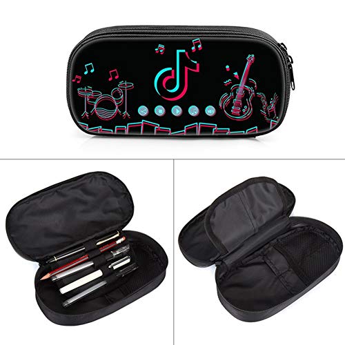 youjinsh Tīk Tōk - Estuche para lápices con cremallera, doble cara (6 unidades)
