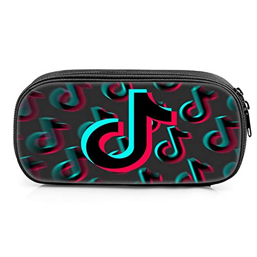 youjinsh Tīk Tōk - Estuche para lápices con cremallera, doble cara (6 unidades)