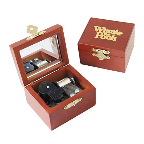 Youtang - Caja de música con espejo para Navidad, cumpleaños, día de San Valentín