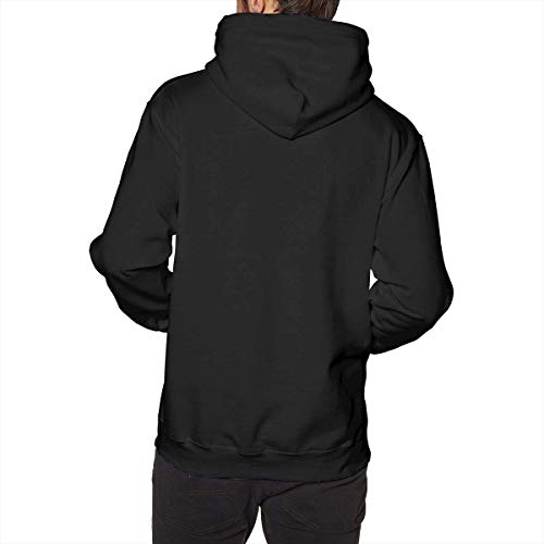 Ytdbh Sudadera con Capucha Hombre, Gentle Tees Playboi Carti Hip Hop Men's No Pocket Hooded Sweatshirt Black
