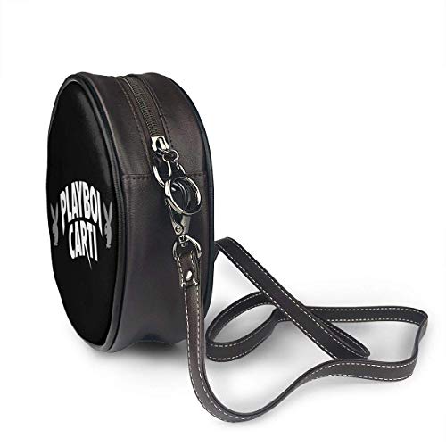 Yuanmeiju Bolso de hombro redondo Playboi Carti Round Single Shoulder Bag