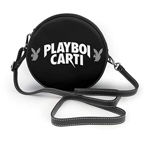 Yuanmeiju Bolso de hombro redondo Playboi Carti Round Single Shoulder Bag