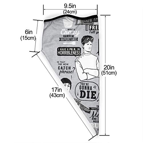 Yuanmeiju Bufanda Horrible Quotes Dr Horribles Sing Along Blog Bandanas faciales For Dust,Outdoors,Festivals,Sports