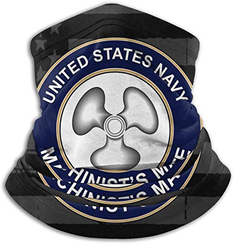 Yuanmeiju Eliminación de artefactos explosivos de la Marina de los EE. UU. EOD Unisex Fleece Neck Warmer Face Cover Warmer Neck Tube Bufanda para el cuello Polainas para el cuello