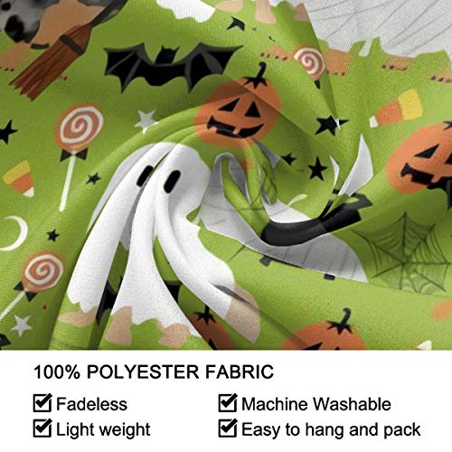 Yuanmeiju Tapices de Moda para Colgar en la Pared, tapices de Interior acogedores, Manta para Decorar el hogar, 59 x 59 Pulgadas, Perro Salchicha, Halloween