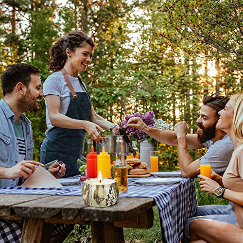 YUE GANG Velas Perfumadas para Mujer 5.56oz Cera de Soja, Vela Aromaticas Regalo, Juegos de Velas para Cumpleaños, Aniversario, Aliviar el Estrés, y Uso Diario, Set de 4