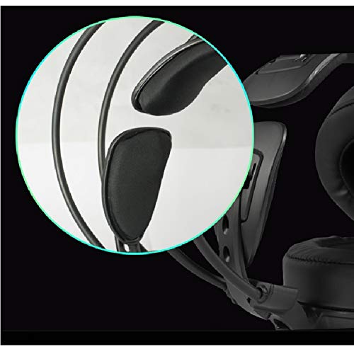 Yuen Auriculares para computadora/con Cable de micrófono con micrófono