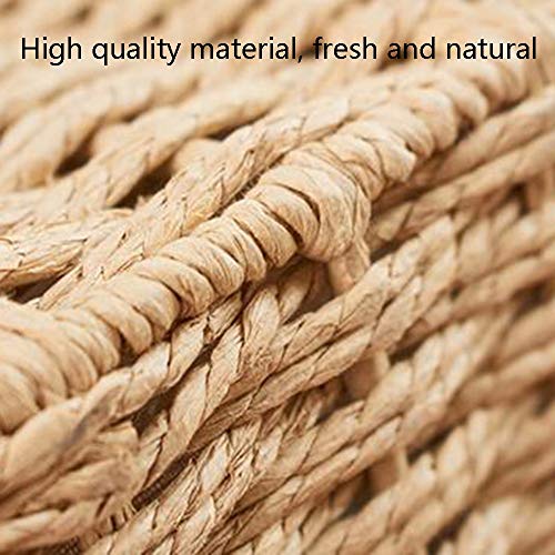 YUMEIGE Caja de Almacenamiento de cosméticos Caja de Almacenamiento cosmética, Almacenamiento Caja Hecha ratán Natural, prácticos cosmética Caja de Almacenamiento-cosméticos (4 esti