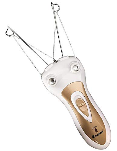 YUNAI dama Depilador Vello facial Hilo de algodón removedor de pelo Dispositivo de depilación