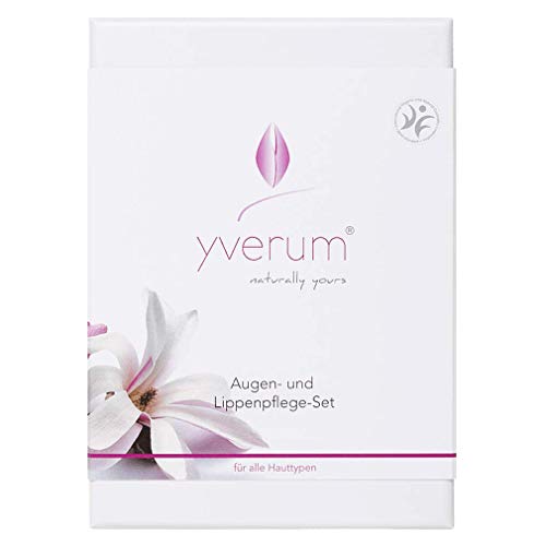 yverum Set de productos para el cuidado de ojos y labios augen- und Lippenpflege