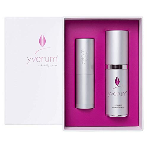 yverum Set de productos para el cuidado de ojos y labios augen- und Lippenpflege