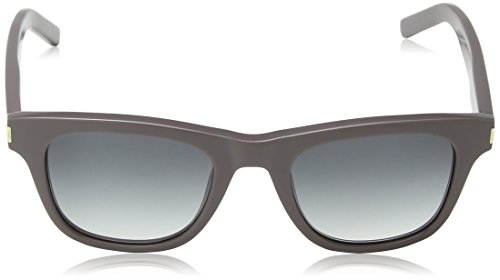Yves Saint Laurent Sonnenbrille Classic 2 Gafas de sol, Gris (Grau), 49 Unisex Adulto