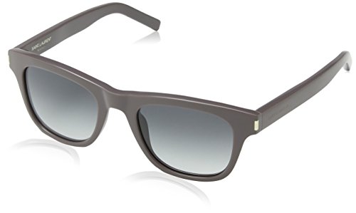Yves Saint Laurent Sonnenbrille Classic 2 Gafas de sol, Gris (Grau), 49 Unisex Adulto