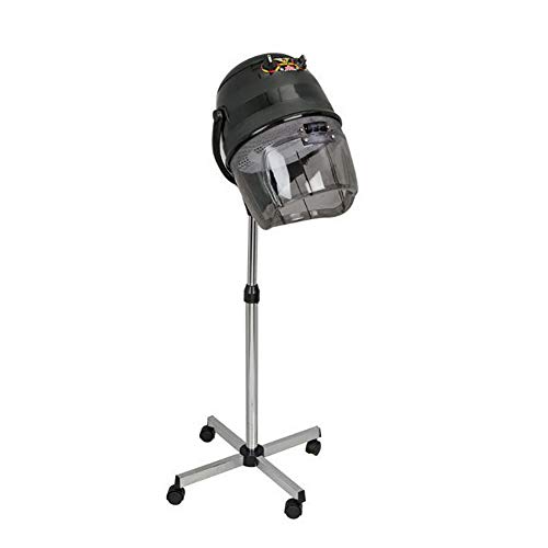YWJH Campana Casco Secador de Pelo, Secador de Peluqueria con Capucha y Tripode, Ajustable Profesional Peluquería Herramienta de Peinad