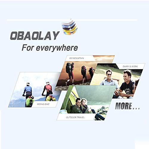 YXYBABA - Gafas de sol deportivas polarizadas para hombre y mujer