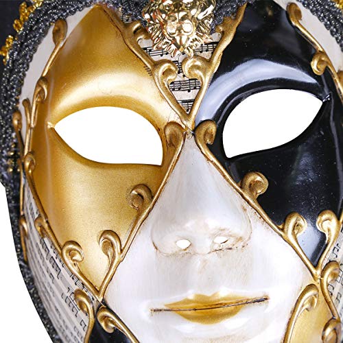 YYH Máscaras de Halloween pintadas Europeas y Americanas, máscaras de Fiesta de graduación Máscaras Venecia Performance para Damas (Color : Red)