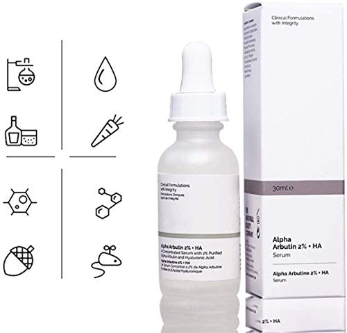 YYNN (2pcs) The Ordinary Alpha Arbutin 2% + HA Serum - 30ml Anti-Aging Brighten Skin Liquid