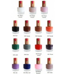 Zao - Esmalte de uñas de bambú - No. 642 / Francés beige - 8 ml