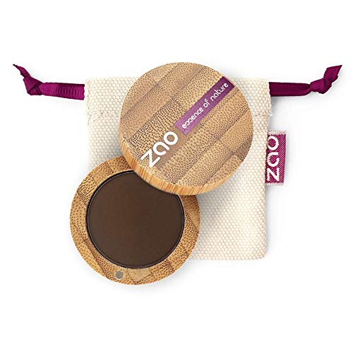 Zao Organic Makeup - sombra de ojos mate oscuro marrón oz 203-0,11.