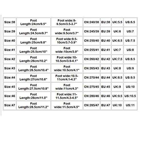 Zapatillas de Verano Fannyfuny Casuales Zapatillas Deportivas Sandalia Ligeras Zapatos Respirable Deportes Zapatillas Casa Abiertas para Hombre 38-46