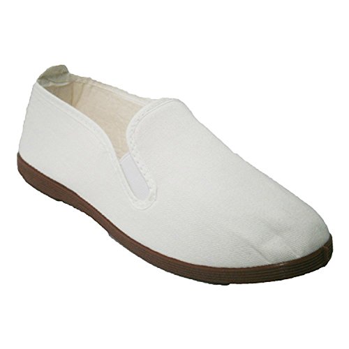 Zapatillas para Taichi kunfú y Yoga Irabia en Blanco Talla 40