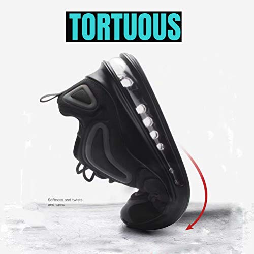 Zapatillas Running Hombre Mujer Zapatos De Deporte Transpirables Casual Zapatos Gimnasio Correr Aire Libre Sneakers Negro 41
