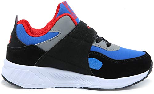 Zapatos Niño 33 Infantil Zapatillas Sneakers Zapatillas Running Unisex Zapatos Deportivos Running Shoes Velcro Al Aire Calzado Trekking Ligero Transpirables Azul
