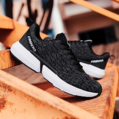 Zapatos Seguridad Hombre Ligeros s3 Calzado de Seguridad Mujer Transpirables Punta de Acero Zapatillas de Trabajo Parte Superior Malla Transpirable Zapatos Deportivo Parte Superior Malla JiaMeng_ZI