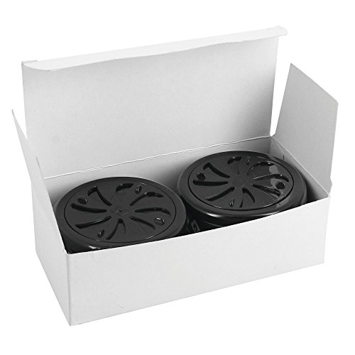 Zen Air ZAIRBK2 Ambientador para Coche, Negro (Cool Black), Set de 2