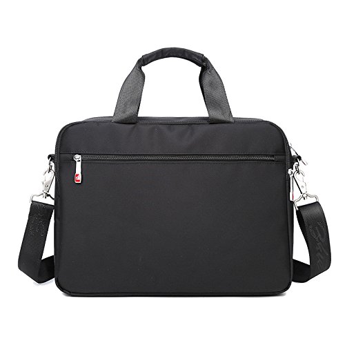 Zern 'Messenger Bag Hombre, impermeable, antiarañazos, fácil de limpiar, portátil bandolera, ordenador portátil bolsa de hombro, Business bolso, maletín para 14, hombro extraíble y resistente Mango