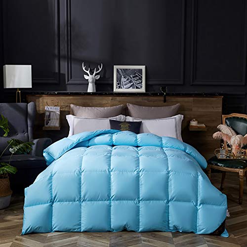 ZHANGYANTY Edredón/edredón, Lavanda perfumada Ganso edredón, 100% algodón Anti ácaros del Polvo y Abajo Tela Prueba - Anti alérgeno Lavable Adecuado for Invierno en el hogar del edredón