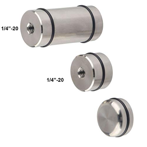 Zhiyou - Contrapesos cardán con rosca 1/4 para Ronin S SC Weebill Lab Crane Series (3 unidades: 35 g + 50 g + 150 g)