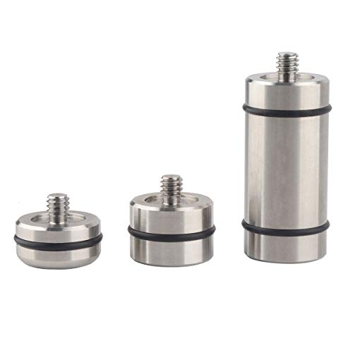 Zhiyou - Contrapesos cardán con rosca 1/4 para Ronin S SC Weebill Lab Crane Series (3 unidades: 35 g + 50 g + 150 g)