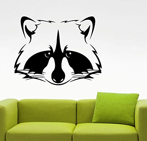 zhuziji Etiquetas engomadas Funnyfox Serie de los Animales Salvajes Hogar Especial S Wmvinyl Peluquería autoadhesiva Impermeable, Salón de Belleza Pared Mura72x85cm