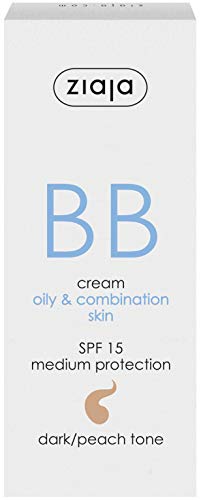 Ziaja Bb Cream Pieles Grasas y Mixtas Spf15 Tono Oscuro 50 ml