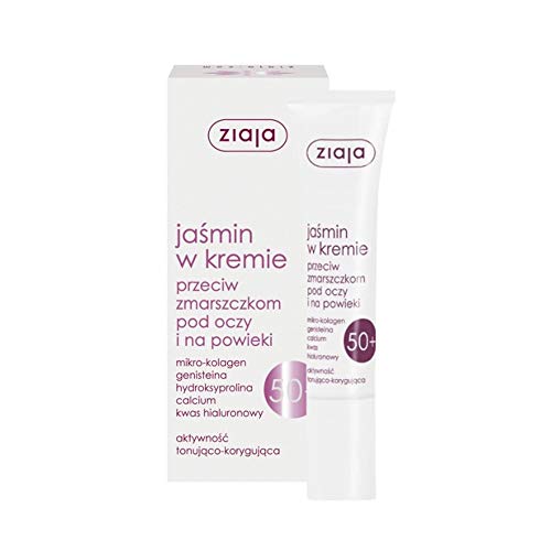 Ziaja jazmín párpado antiarrugas contorno de ojos Crema Piel Madura 50 + 15 ml