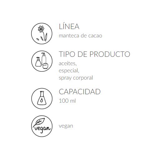 Ziaja Manteca de Cacao Spray Corporal 100 ml