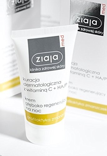 Ziaja Med – Vitamina C – Crema regeneradora de noche – maduro y propensos arrugas – 50 ml