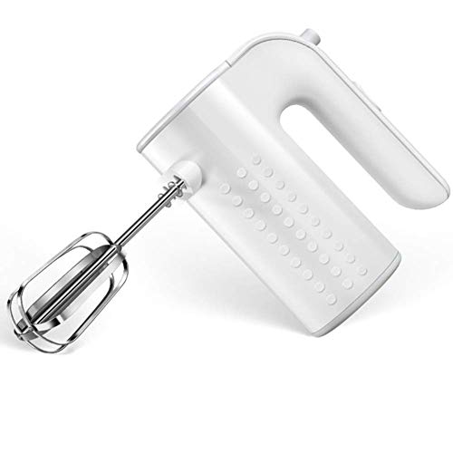 Zjcpow Mano del Mezclador eléctrico de 2020 Versión Duradero, 3 Velocidad Potente Mezclador de Mano for batir + Mezcla Las Galletas, Brownies, Pasteles, Pasta, bateadores, merengues Más xuwuhz