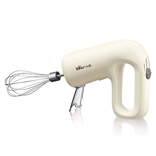 Zjcpow Mezclador de Mano eléctrico, Dispositivo de Litio de 1500 mAh de la batería 5 Control de Velocidad portátil Huevo batidor de Cocina Capaz de Hornear el Pastel xuwuhz