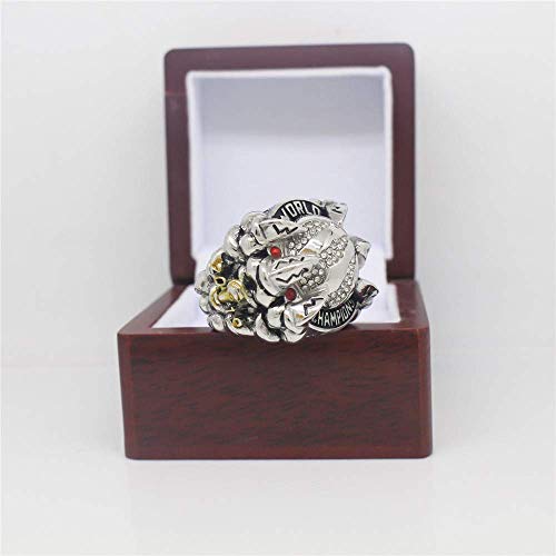 ZJL Europa Y América Anillo Masculino, 2019 Toronto Raptors Europa Y América Campeonato Mundial de la Nba Replica Ring Size 9-13 para Boyfriend Jewelry Gift, 12