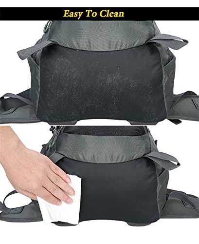 ZMLSXU Mochila al Aire Libre 30L Impermeable a Prueba de rasgaduras Bolsa de Nylon Hombres y Mujeres Mochila de Viaje Selección Multicolor (Color : Naranja)