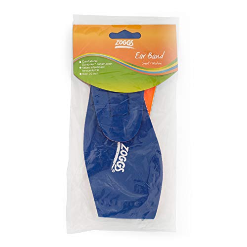 Zoggs Swimming Ear Banda de Natación, Infantil, Azul y Naranja, talla del fabricante: S/M