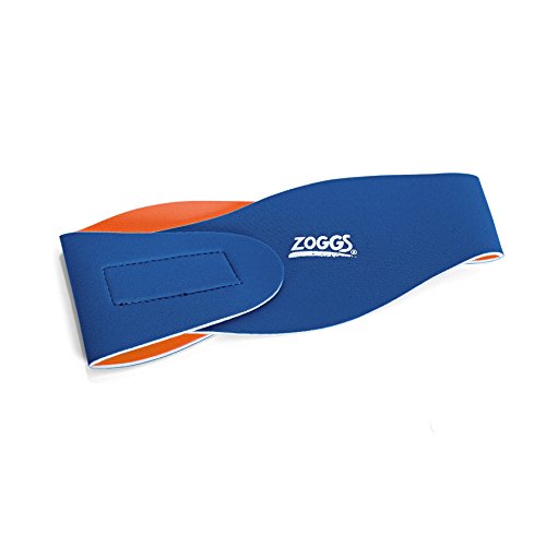 Zoggs Swimming Ear Banda de Natación, Infantil, Azul y Naranja, talla del fabricante: S/M