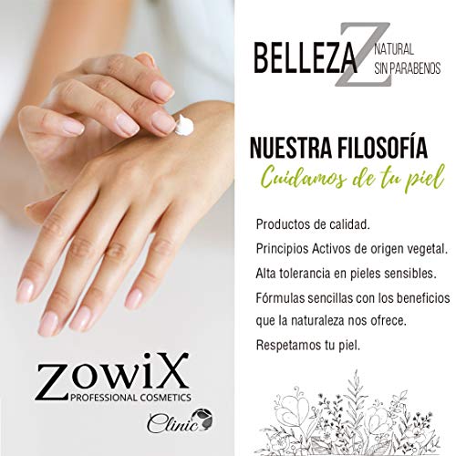 ZOWIX Crema de manos reparadora, antiedad y antiarrugas. Para manos AGRIETADAS y ÁSPERAS. Anti envejecimiento y ultra hidratante con Rosa de Mosqueta. Sin Parabenos. 100 ml.