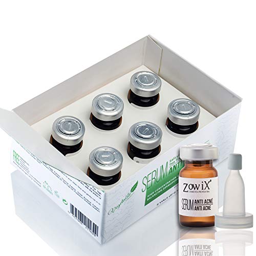 ZOWIX Tratamiento Antiacne con Acido Salicílico. Serum facial contra el acne que reduce Espinillas, Puntos Negros y Granos. Natural Acne juvenil y adulto. 30 ml.