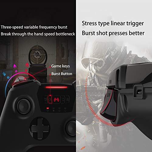 ZTLY Controlador Controlador inalámbrico de Juegos Joystick para PC sin Hilos del Juego 2.4G para PS3 para los teléfonos Android Tablets TV Box vibración Dual Plug and Play
