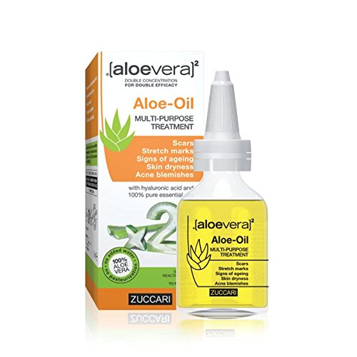 ZUCCARI - LÍNEA DE ALOE VERA X2 - ALOE ACEITE 50 ML - dermocosmético ACEITE